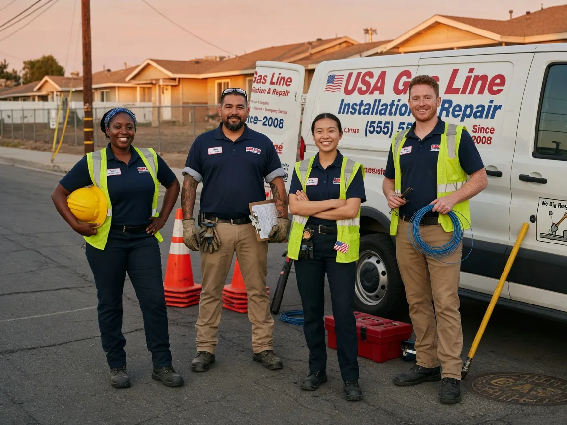 Gas Line Installation company in Morrow, LA